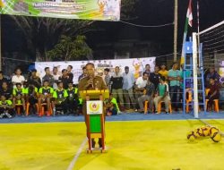 Turnamen Bola Voli Piala Forkopimda Resmi Bergulir di Aceh Jaya