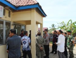 Jumat Curhat, Kapolres Bersama Tokoh Masyarakat dan Nelayan Cek Kantor Satpolairud Aceh Jaya