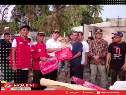 Pemkab Aceh Jaya Salurkan Bantuan Masa Panik untuk Korban Kebakaran Rumah di Lamno