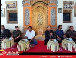 Berkunjung ke Bali, Pj Bupati Aceh Jaya Disambut Para Raja