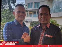 Bertemu Dek Gam, Pj Bupati Aceh Jaya Sampaikan Kabar Gembira