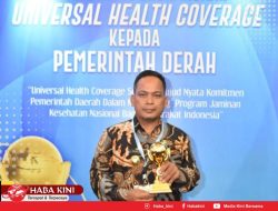 Aceh Jaya Raih Penghargaan UHC dari Pemerintah Pusat