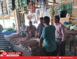 Stok Komoditas Pangan Jelang Lebaran di Aceh Jaya Masih Tercukupi