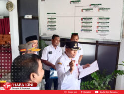 Hari Pertama Kerja Paska Libur Lebaran, Pj Bupati Aceh Jaya Sidak Sejumlah SKPK