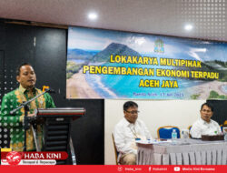 Aceh Jaya Kembangan Tiga Pusat Pertumbuhan Ekonomi Hijau dan Biru