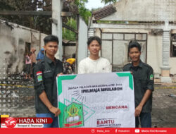 Ipelmaja Meulaboh Salurkan Bantuan Sembako kepada Korban Kebakaran Rumah di Panga