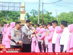 Kunker di Polres Aceh Jaya, Kapolda Ingatkan Personel Jaga Netralitas saat Pemilu