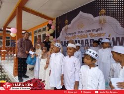 Kunjungi SD Negeri 2 Calang, Sekda Aceh Jaya Santuni Anak Yatim