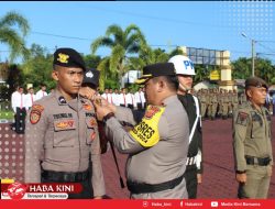 Kawal Nataru, Polres Aceh Jaya Gelar Apel Gelar Pasukan Operasi Lilin Seulawah