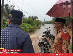 Pj Bupati Aceh Jaya Tinjau Banjir dan Berikan Bantuan