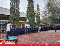 Pj Bupati Aceh Jaya Inspektur Apel Hari Amal Bhakti ke-78