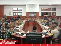 Pj Bupati Aceh Jaya Pimpin Rakor Penyelenggara Pemilu 2024