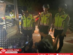 Cegah Kriminal, Polres Aceh Jaya Tingkatkan Patroli KRYD Malam Hari