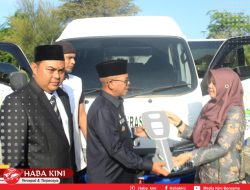 SLB Negeri Aceh Jaya dapat Mobil Operasional dan Waqaf Al-qur’an