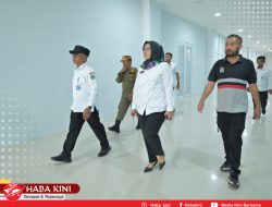 Pj Bupati Aceh Jaya Tinjau Persiapan Gedung Baru RSUD Teuku Umar