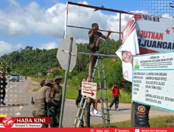 Masa Tenang, Satpol PP Aceh Jaya Bersihkan Ratusan APK Pemilu 2024