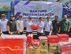 Pemerintah Aceh Salurkan Bantuan Bencana Kebakaran Di Aceh Barat