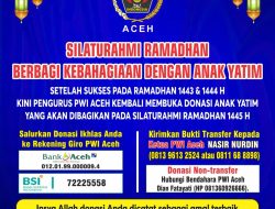 PWI Aceh Open Donasi Santunan Yatim untuk Kalangan Internal dan Umum