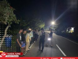 Ciptakan Kenyamanan, Polres Aceh Jaya Patroli Rutin Selama Bulan Puasa