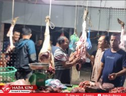 Harga Daging di Aceh Jaya Rp 160 hingga Rp 180 Ribu Perkilogram, Sekda Ikut Tinjau ke Lokasi