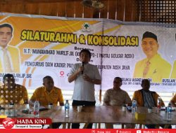 Gelar Halal Bihalal, Golkar Aceh Jaya: Kita Tegak Lurus untuk H.T.M Nurlif