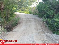 Gerak Cepat Perusahaan, Jembatan dan Jalan Longsor di Pedesaan Aceh Jaya sudah Normal Kembali