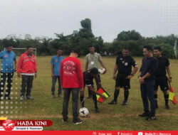 Turnamen Sepak Bola Hut Pemuda Kuta Tuha Panga Resmi Bergulir