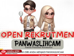 Sepi Peminat, Panwaslih Aceh Jaya Perpanjang Masa Pendaftaran Panwaslihcam