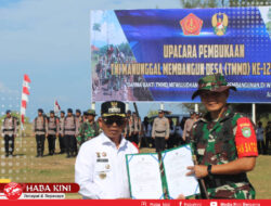 Pj Bupati Aceh Jaya Bertindak Sebagai Inspektur pada Upacara Pembukaan TMMD Reguler Ke-121 TA 2024