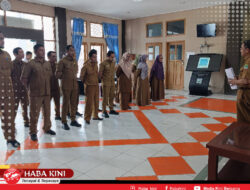 Tingkatkan Kedisiplinan, Plh Sekda Aceh Jaya Sidak Kantor BKPSDM