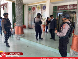 Polisi Kawal Ketat Pelantikan Anggota DPRK Aceh Jaya