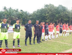 Buka Turnamen Sepak Bola Hut Pemuda Ladang Baro, Ini Pesan Safwandi