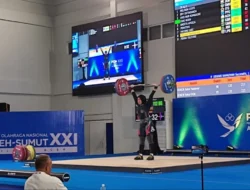 Jabar dapat Emas, Aceh Perak dan Jambi Perunggu dari Cabor Angkat Besi Nomor 76 Kilogram Putri