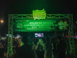 Ribuan Masyarakat Antusias Nobar Opening Ceremony PON XXI Aceh-Sumut 2024