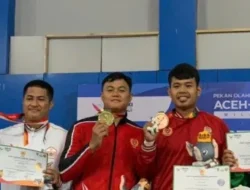 Bripda M Dimas Pratama Raih Medali Emas di PON XXI Aceh-Sumut