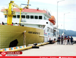 KM Sabuk Nusantara 110 Kembali Berlayar Usai Docking di Sumut