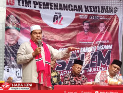 Bakar Semangat Simpatisan, Gubernur GAM Meureuhom Daya: Salem Harus Menang