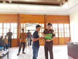 Warga Reuntang Lapor Dugaan Penyalahgunaan Dana Desa ke Kejaksaan Aceh Jaya