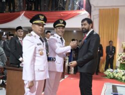 Usai Lantik Bupati dan Wakil Bupati Aceh Jaya, Mualem Minta Jaga Keharmonisan dengan DPRK