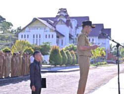 Pimpin Apel Perdana, Muslem Ajak ASN Tingkatkan Kinerja dan Pelayanan Publik