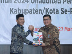 Wabup Muslem Serahkan LKPD Tahun 2024 ke BPK RI Perwakilan Aceh