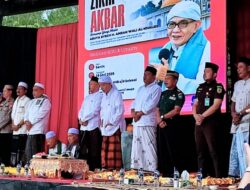 Abuya Syeikh H Amran Wali Al-Khalidi Pimpin Zikir Akbar Dalam Rangka Peringati HUT Aceh Jaya