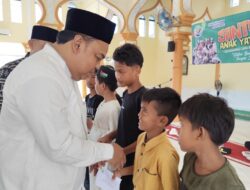 Forum Lamno Raya Kembali Santuni Anak Yatim Jelang Hari Raya