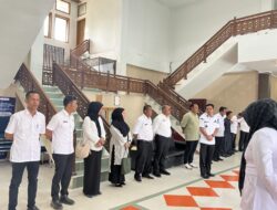 Wabup Muslem Antar Tugas dan Sertijab 6 Pejabat Eselon II