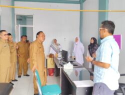 Pastikan Pelayanan Maksimal, Sekda Aceh Jaya Sidak Dukcapil dan RSUD Pasca Libur Hari Raya