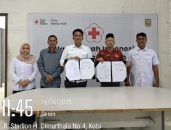 Pemkab Aceh Jaya Jalin MoU dengan PMI Terkait Donor Darah