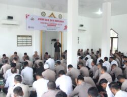 Polres Aceh Jaya Gelar Zikir dan Doa Bersama Sambut Hari Bhayangkara ke-79