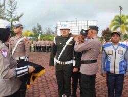 Apel Pasukan Operasi Patuh Seulawah 2025: Polres Aceh Jaya Wujudkan Disiplin Lalu Lintas Menuju Indonesia Emas