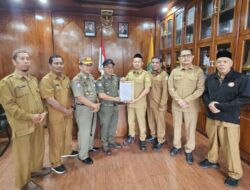 Safwandi Tunjuk Hamdani sebagai Plt Sekretaris Satpol PP & WH Aceh Jaya