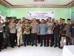 Jumat Curhat Kapolres Aceh Jaya bersama Tokoh Masyarakat Teunom, Ini yang Dibahas